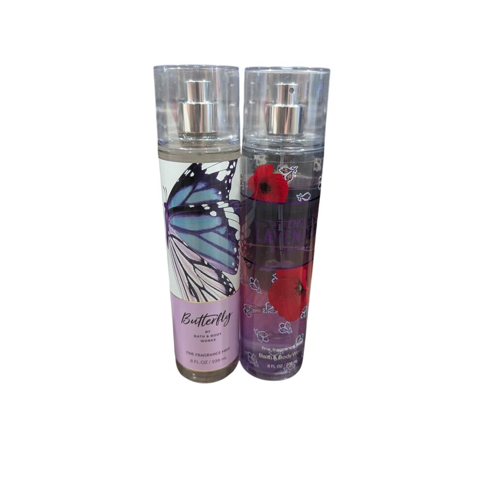 Bath and Body Works Body Spray- Butterfly, 
French Lavender & Honey- Used